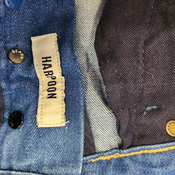 Scotch & Soda Ralston 33 waist medium wash button fly jeans straight leg - Picture 9 of 11